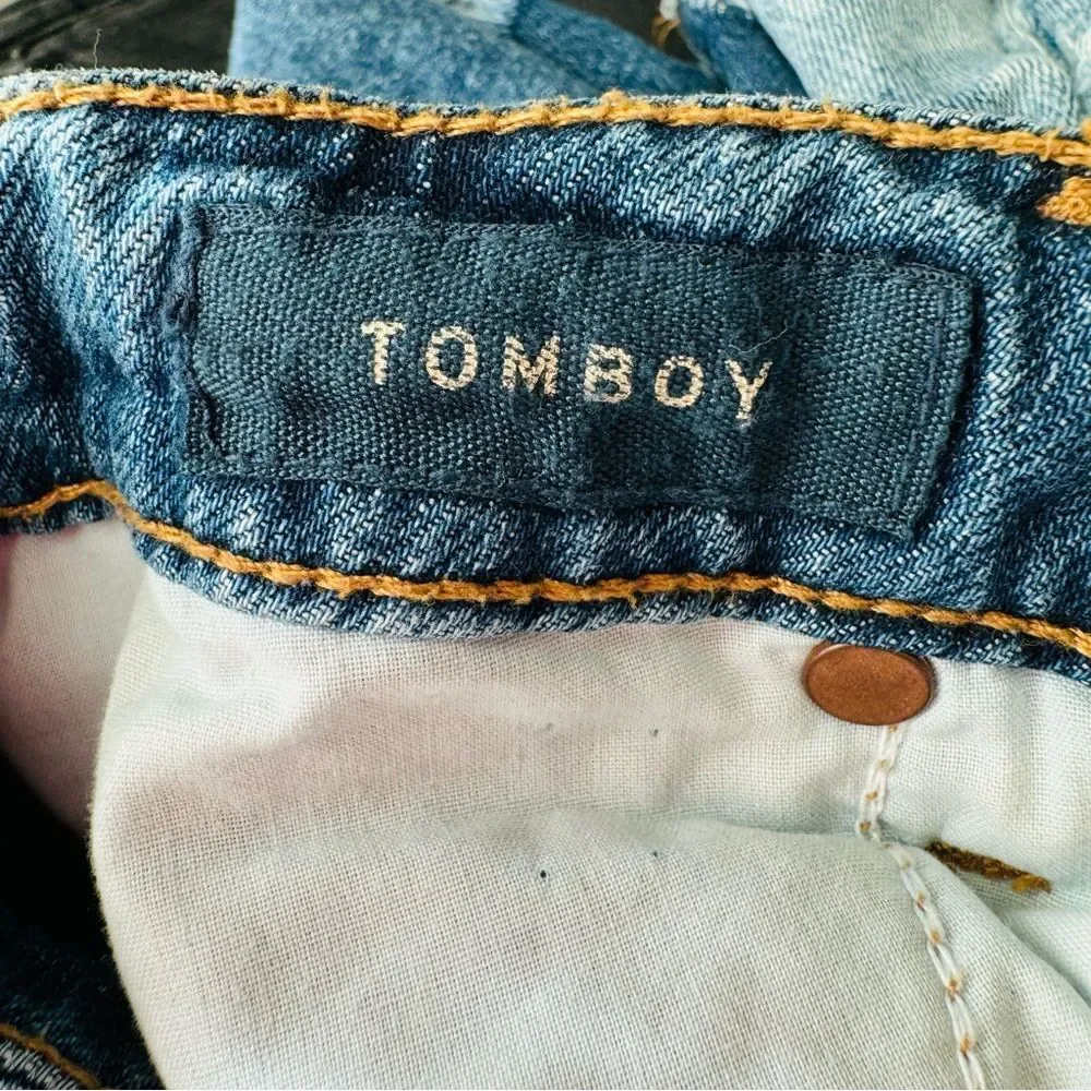 Aeropostale Tomboy Denim Shorty Shorts Size 2